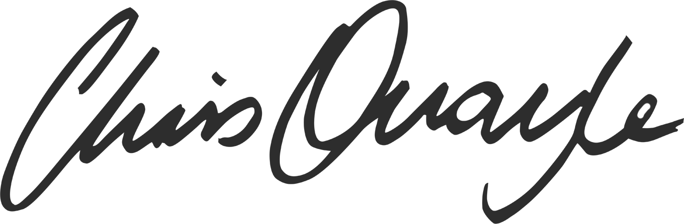 Chris Quayle signature